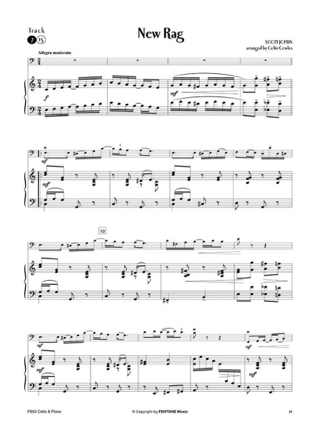 Ragtime Favourites - Cello - JOPLIN - Partition - Violoncelle